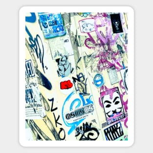 Urban Art Street NYC Graffiti Tag Sticker Magnet